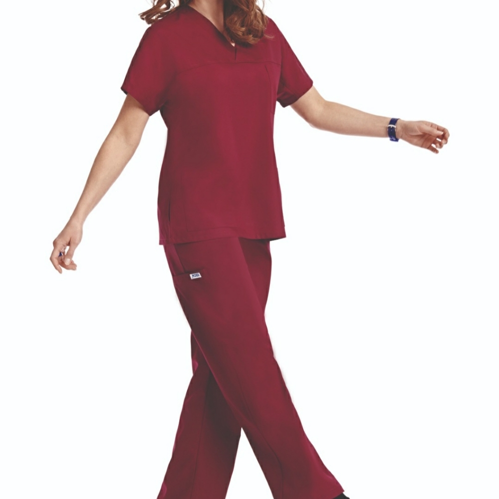 MOBB | Burgundy Scrub Set